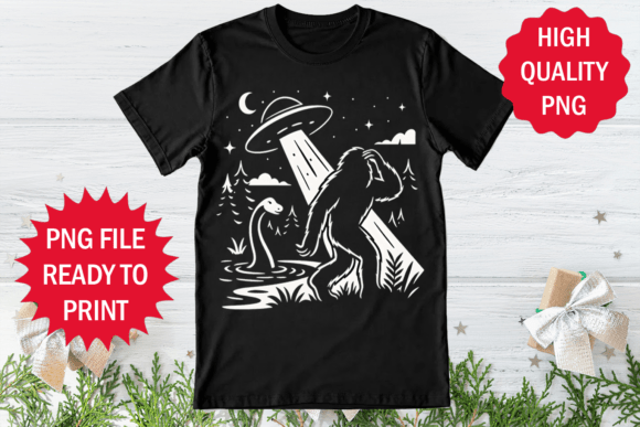 Alien Ship and Dinosaur Finding Bigfoot: A Retro-Pop Design Phenomenon