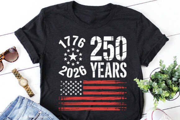 Celebrate a Nation's Milestone with USA Anniversary US 250 Years Png Svg Eps