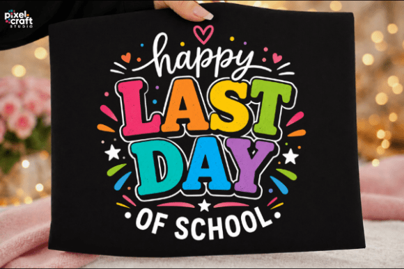 Celebrate the End of the School Year with This Vibrant Design