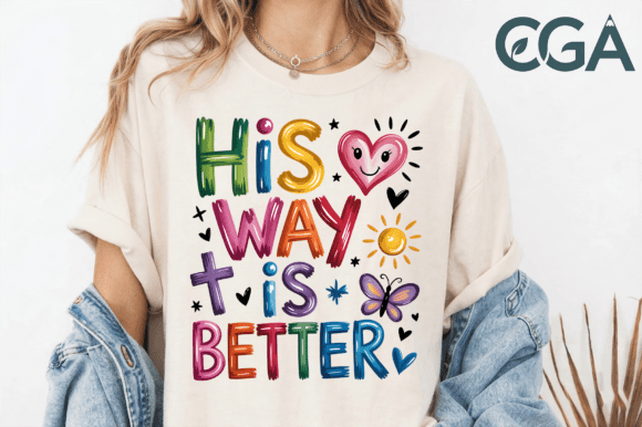 His Way is Better: A Colorful PNG for Joyful Design