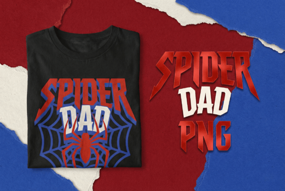 Spider Dad PNG Design Superhero Dad: A Heroic Asset for Designers